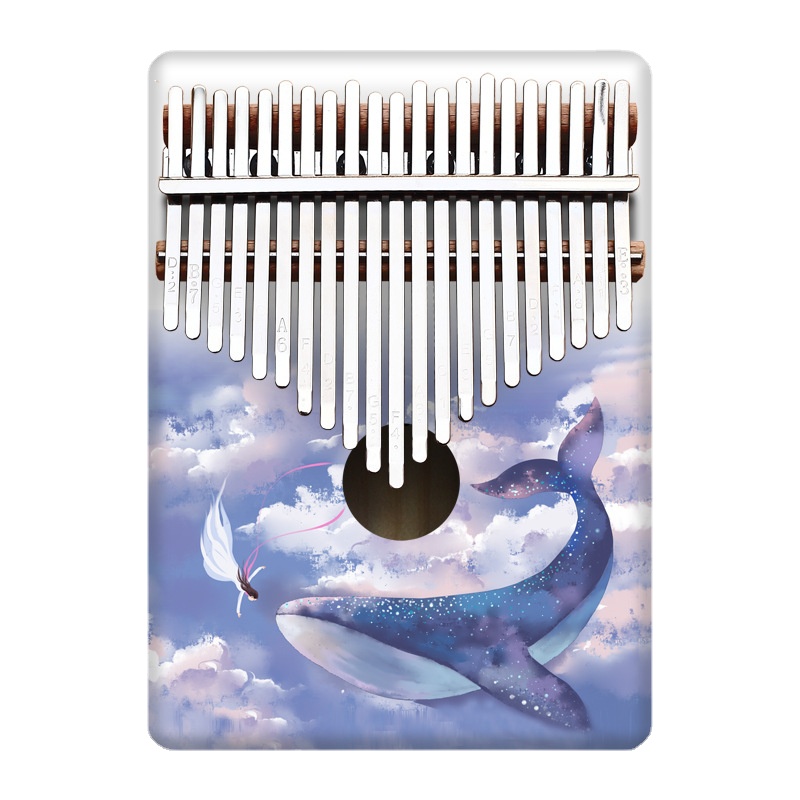 Musical Instrument Kids - Colorful 21 Key Kalimba Kids Cartoon