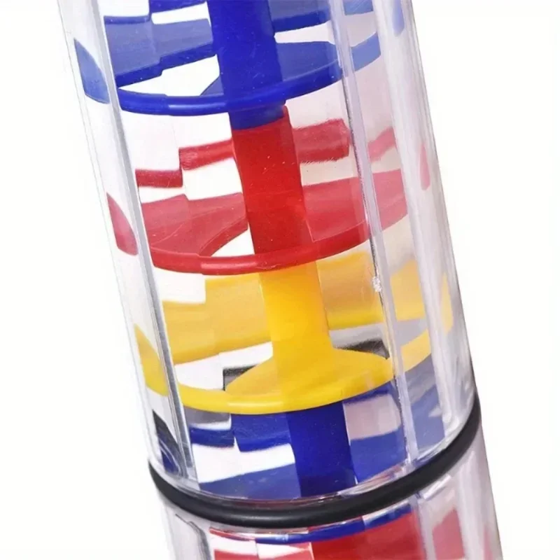 A Musical Instrument You Shake - Rainbow Hourglass Rain Stick Rain Sound