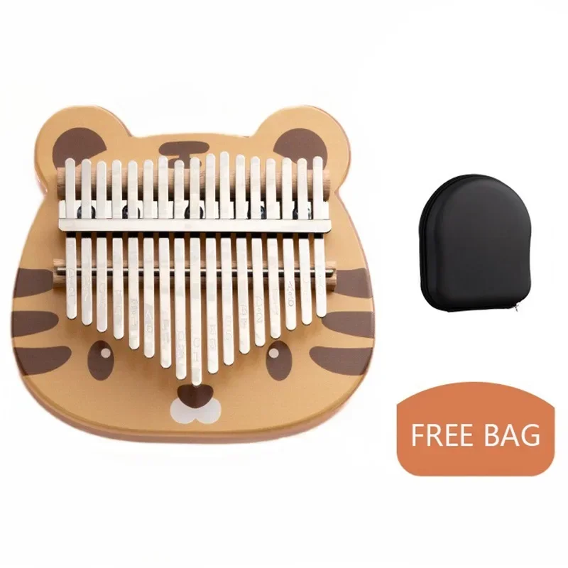 Musical Instrument Kids - Cute Animal Kalimba Mbira 17 Key