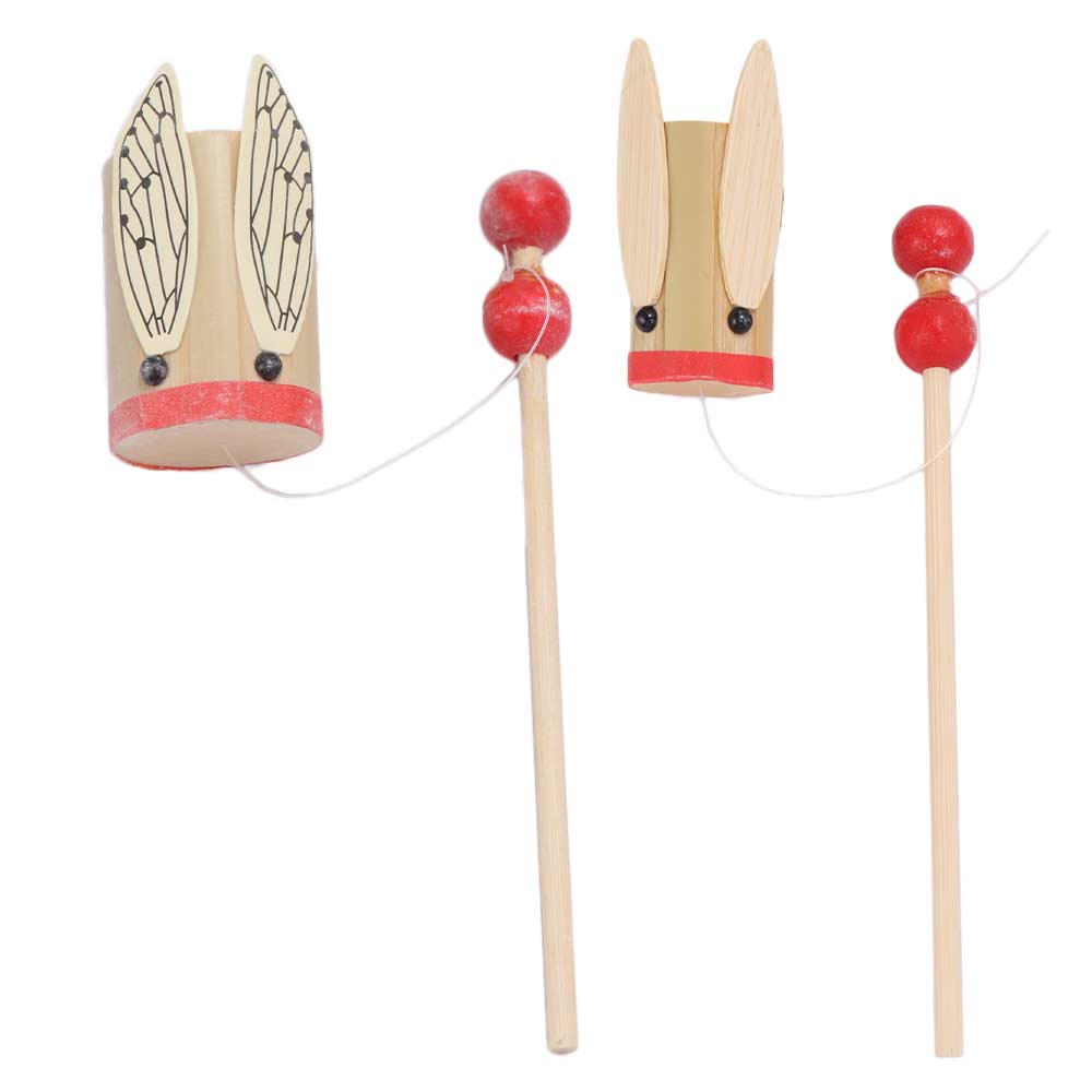 A Musical Instrument You Shake - Traditional Chinese Bamboo Cicada Toy Musical