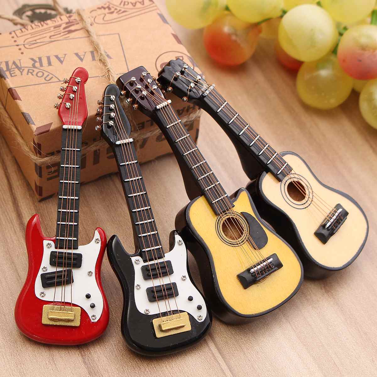 Musical Instrument Craft - 4Pcs Kiwarm Fashion 1/12 Scale Dollhouse