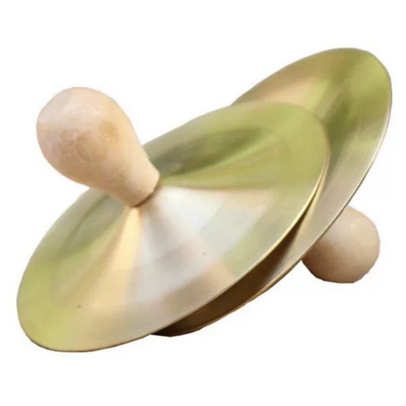 Musical Instrument Game - 1 Set Hand Percussion Copper Cymbals