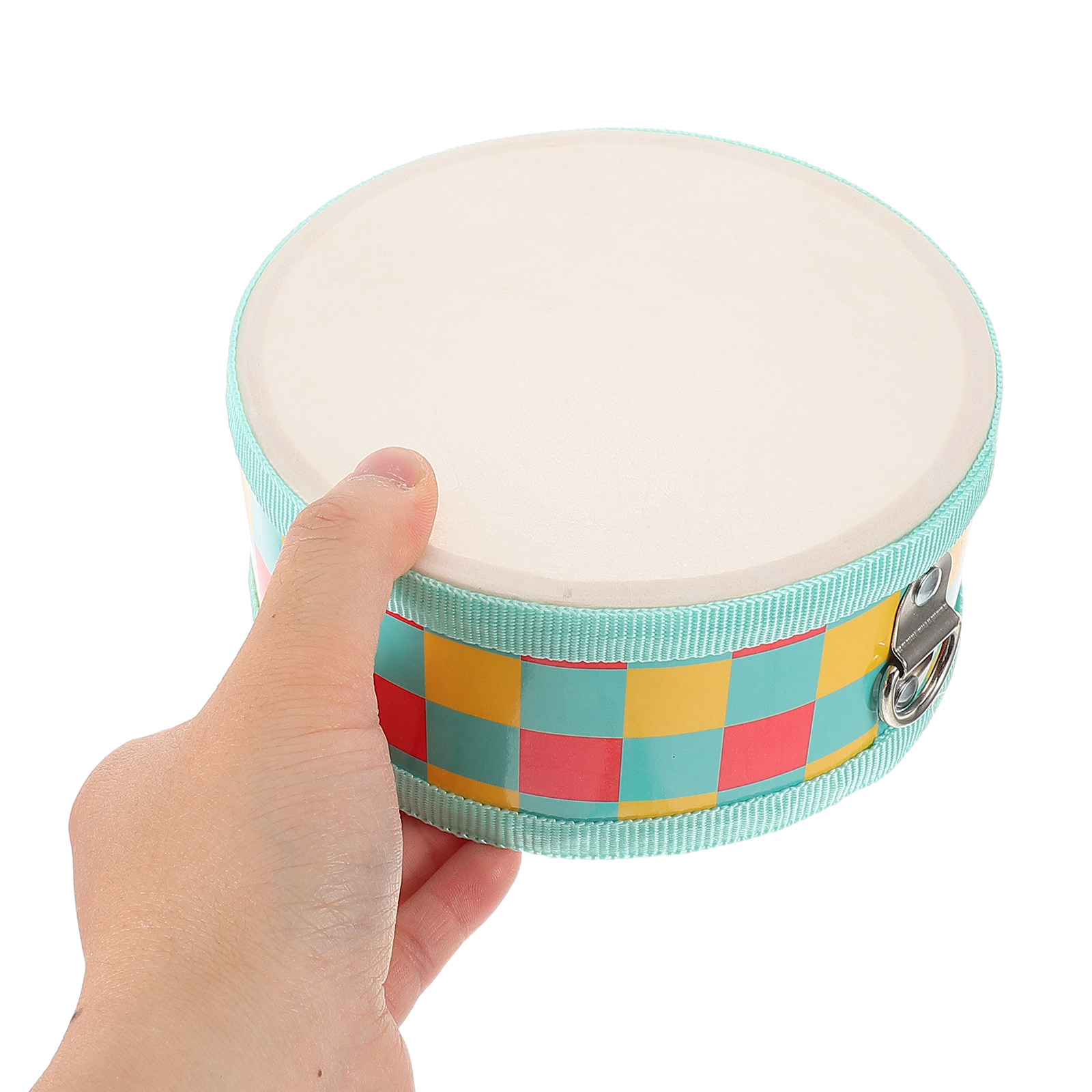Musical Instrument Kids - Double Sided Children's Hand Drum Wooden