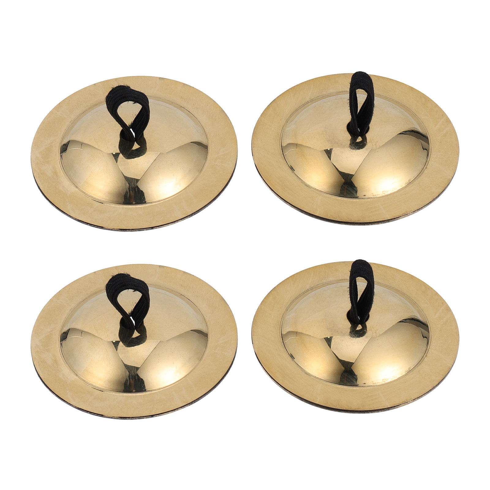 Musical Instrument Kids - 2Pairs Copper Finger Cymbals Mini Musical