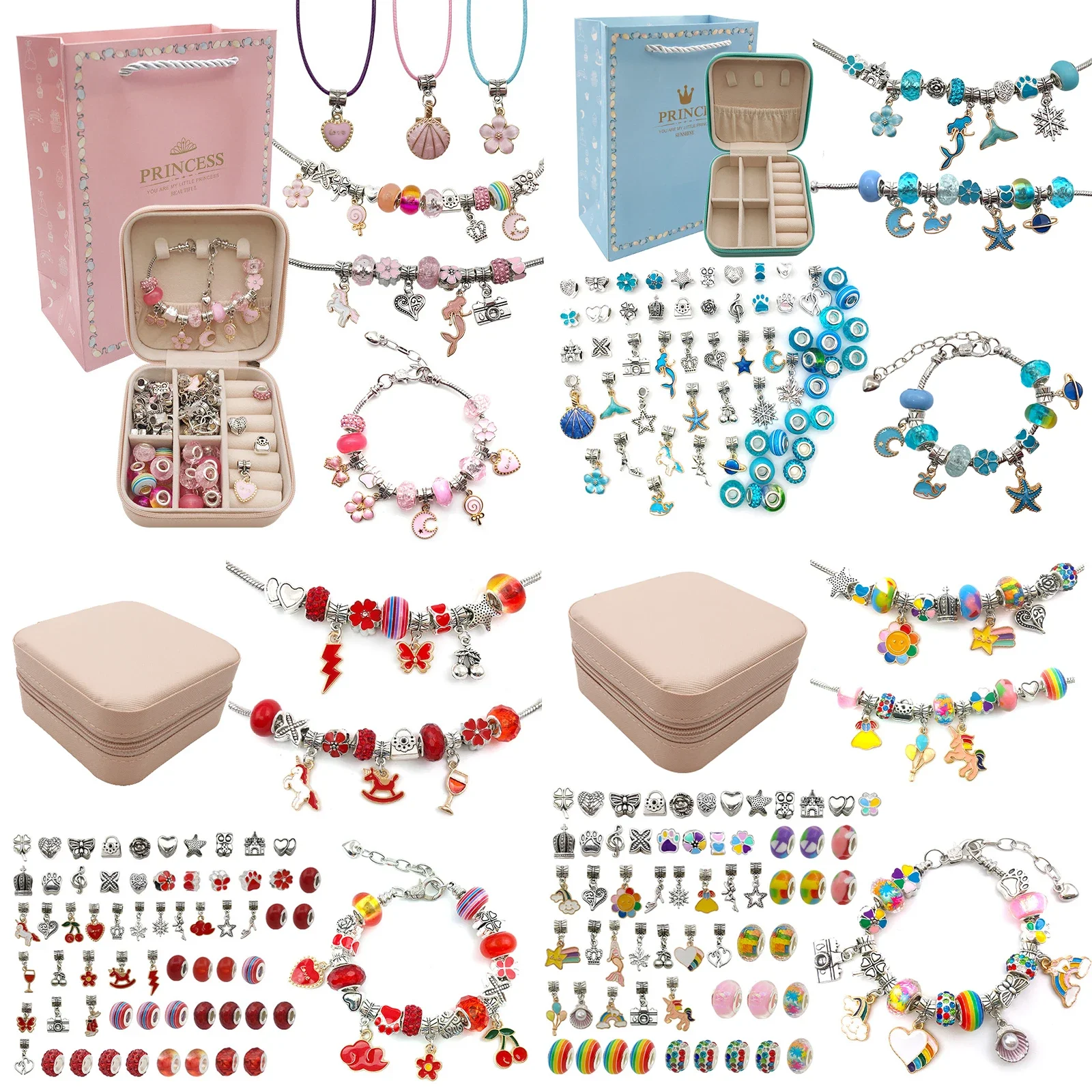 Charm Bracelet Making Kit for  - Musical Instrument Craft 评论和价格