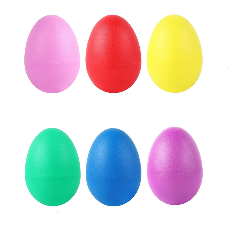 2Pcs Plastic Egg Shakers Percu - Musical Instrument Game 评论和价格