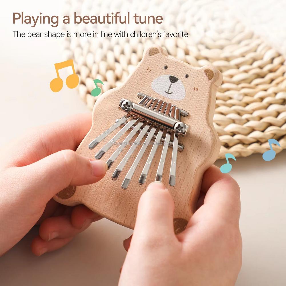8 Key Mini Kalimba Portable Th - Musical Instrument Kids 评论和价格