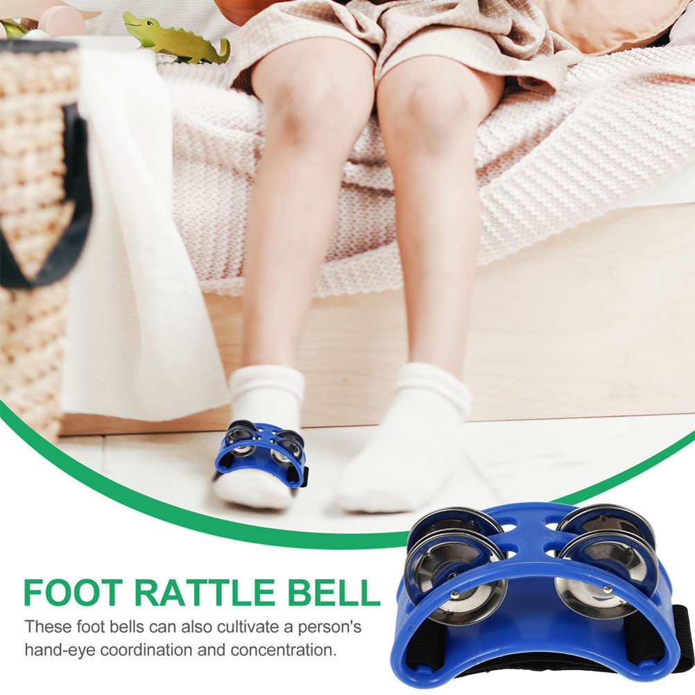 2Pcs Foot Tambourines Percussi - A Musical Instrument You Shake 评论和价格