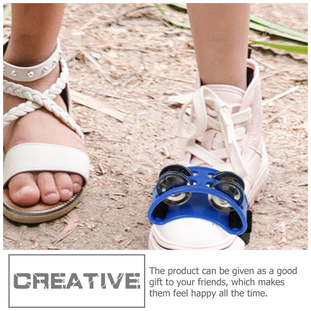 2Pcs Foot Tambourines Percussi - A Musical Instrument You Shake 评论和价格