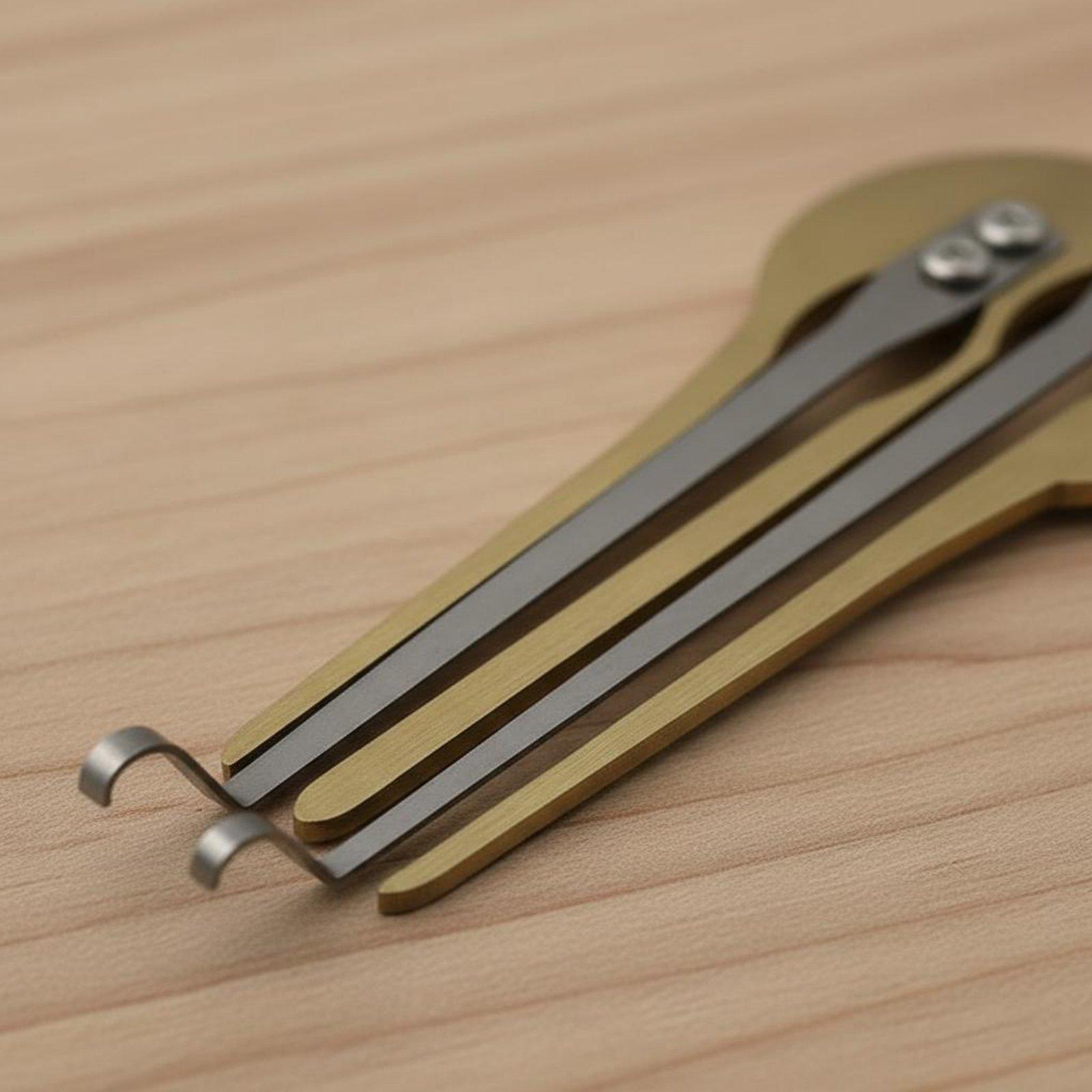 Brass Jaw Harp Folk Mouth Harp - Musical Instrument Using Mouth 评论和价格
