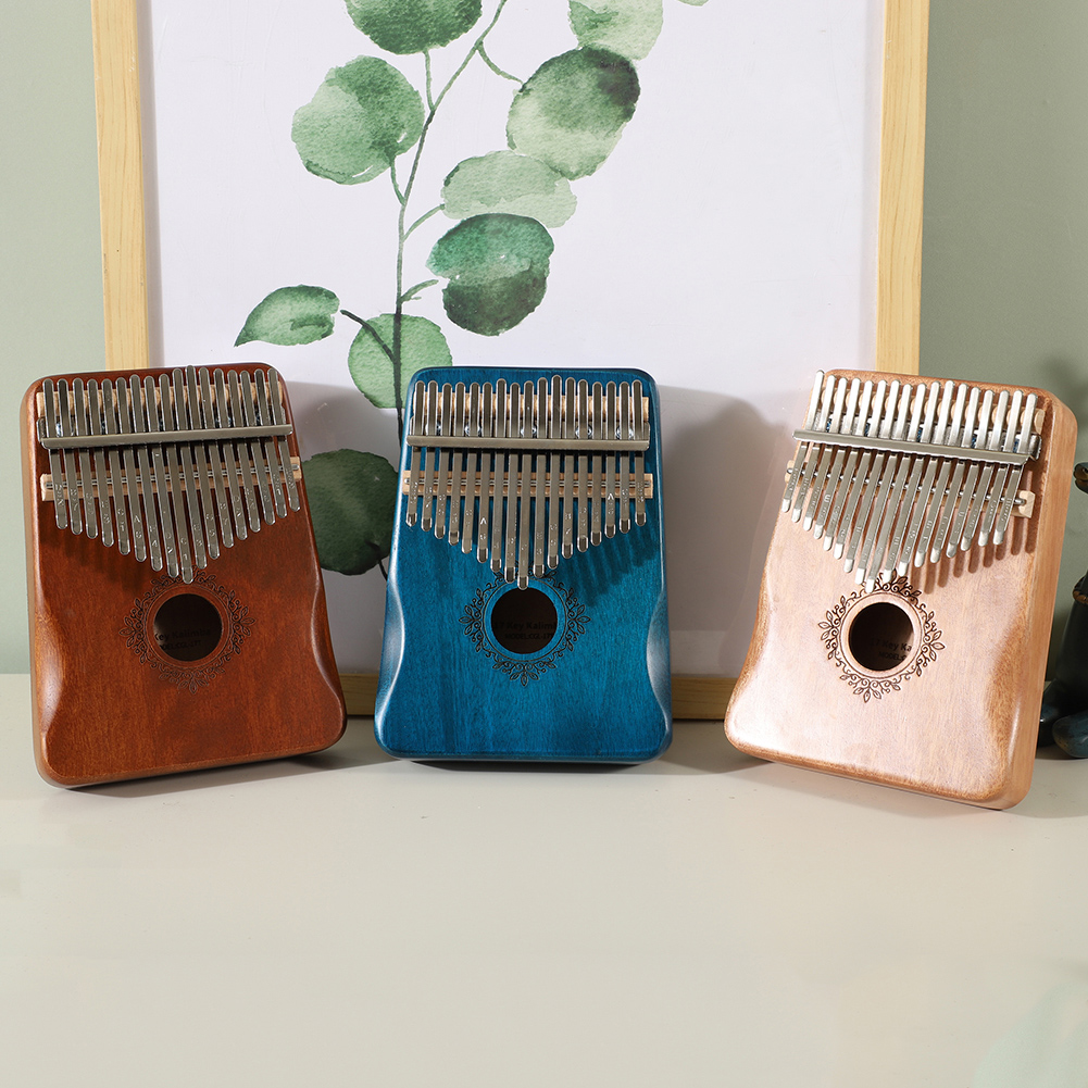 8/17Keys Mini Wooden Kalimba H - Musical Instrument Kids 评论和价格