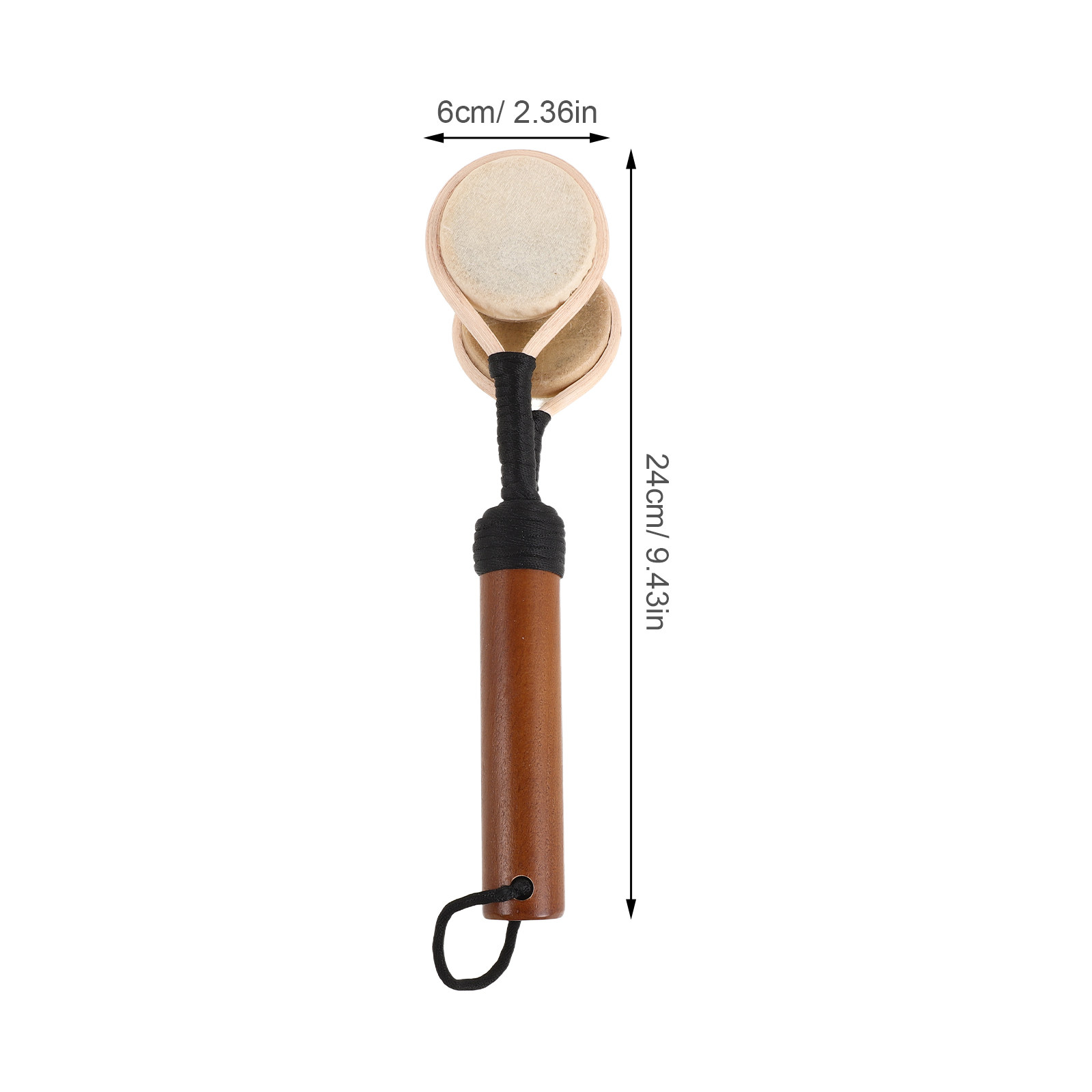 Double Drum Shaker Traditional - A Musical Instrument You Shake 评论和价格