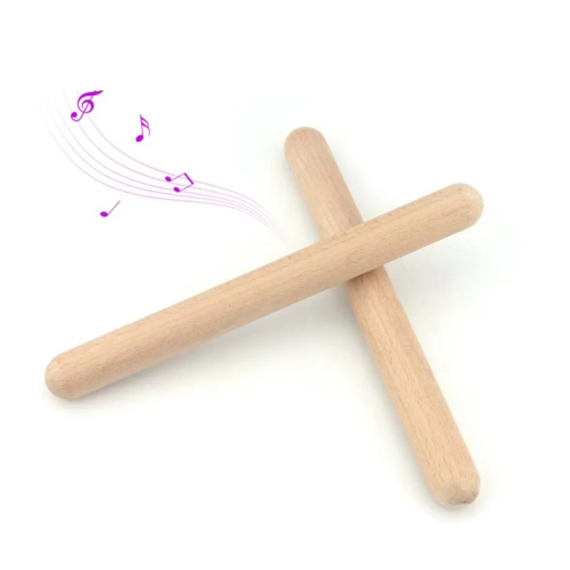 8PCS Unfinished Natural Wood R - Musical Instrument Craft 评论和价格