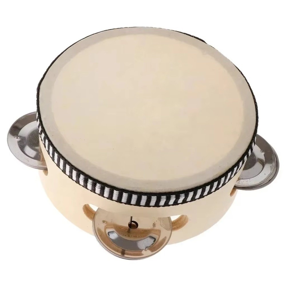 4/6/8/10 Inch Hand Held Drum W - Musical Instrument Kids 评论和价格