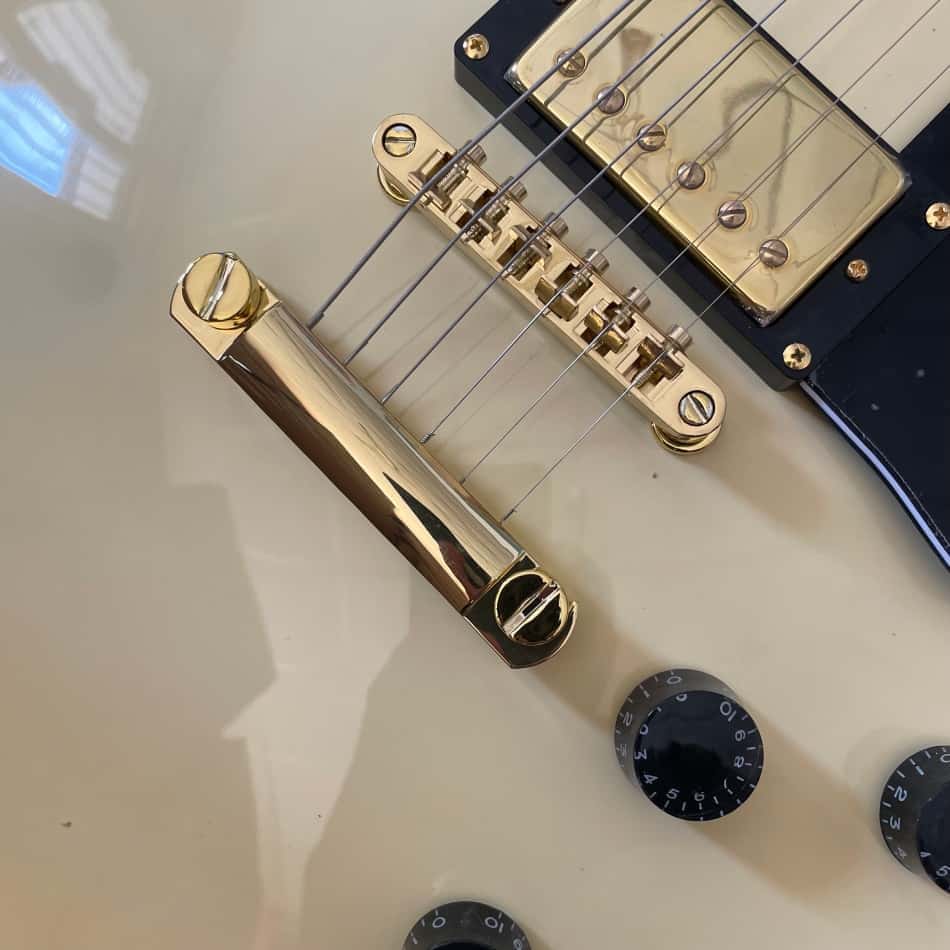 Ivory-white electric guitar wi - Electric Guitar Beginner 评论和价格