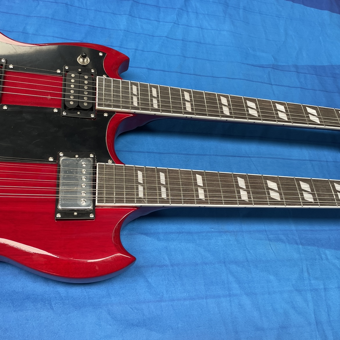 6+12 double-neck electric guit - Electric Guitar Beginner 评论和价格