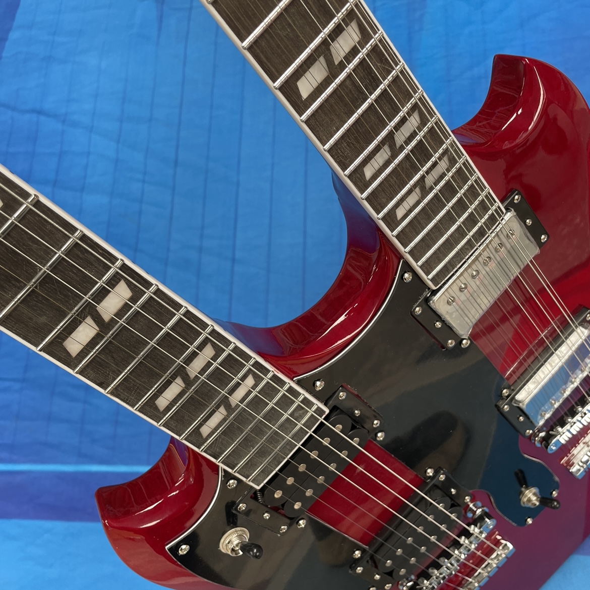 6+12 double-neck electric guit - Electric Guitar Beginner 评论和价格