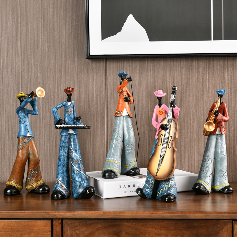 Creative Music Theme Band Orna - Musical Instrument Craft 评论和价格